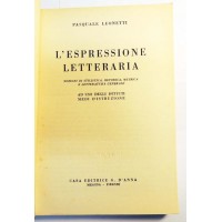 Leonetti, L’espressione letteraria