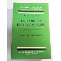 Goldoni, La famiglia dell’antiquario, introduzione e  commento di Guglielmino