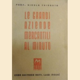 Tridente, Le grandi aziende mercantili al minuto. Aspetti di organizzazione gestione e controllo