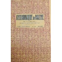 Racine, Andromaque, con introduzione e note di Panzeri Caricati