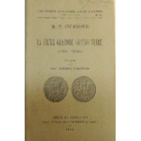 Cicerone, La prima orazione contro Verre. (Actio prma), con note del prof. D’Alfonso