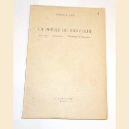 Di Liddo, La poesie du souvenir