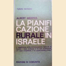 Meister, La pianificazione rurale in Israele