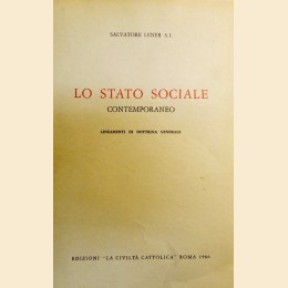 Lener, Lo stato sociale contemporaneo. Lineamenti di dottrina generale