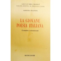 Frattini, La giovane poesia italiana. Cronache eorientamenti