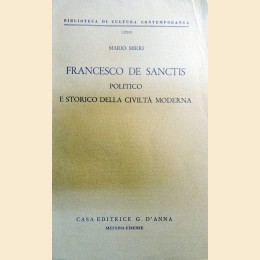 Mirri, Francesco De Sanctis politico e storico della civiltà moderna
