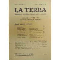 La Terra. Rassegna politica dell’Italia fascista, Roma, a. X, n. s., n. 6, 1936