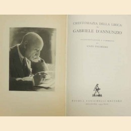 D’Annunzio, Crestomazia della lirica, interpretazione e commento di Enzo Palmieri