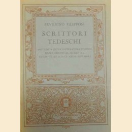 Filippon, Scrittori tedeschi. Antologia della letteratura tedesca dalle origini al secolo XX