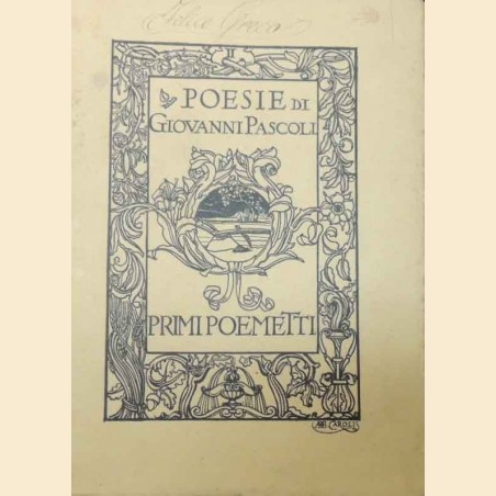 Pascoli, Primi poemetti