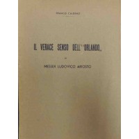 Galdenzi, Il verace senso dell’Orlando di Messer Ludovico Ariosto