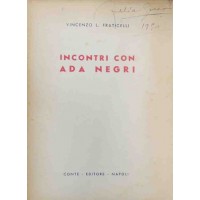 Fraticelli, Incontri con Ada Negri