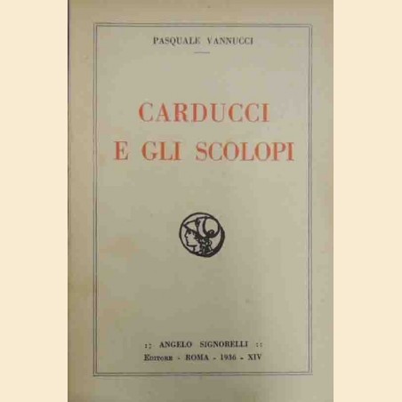 Vannucci, Carducci e gli scolopi