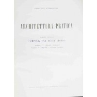 Carbonara, Architettura pratica. Volume secondo. Composizione degli edifici. Sezioni 3-4