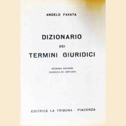 Favata, Dizionario dei termini giuridici