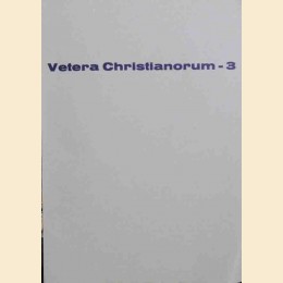 Vetera Christianorum, n.3, 1996