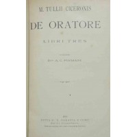 Cicerone, De Oratore. Libri tres, curante Firmani