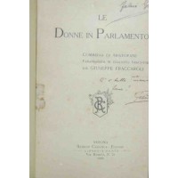 Le donne in parlamento. Commedia di Aristofane parafrasata in dialetto veronese da Giuseppe Fraccaroli