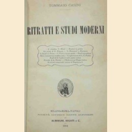 Casini, Ritratti e studi moderni