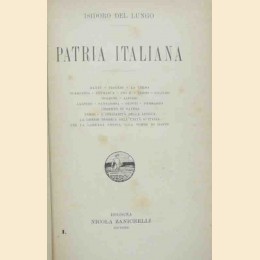 Del Lungo, Patria italiana