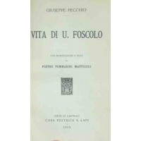 Pecchio, Vita di U. Foscolo