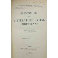 De Labriolle, Histoire de la littérature latine chrétienne