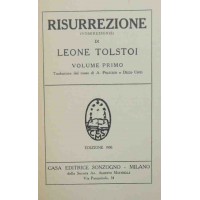 Tolstoi, Risurrezione. Voskressenie. Romanzo