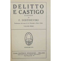 Dostoievski, Delitto e castigo. Romanzo