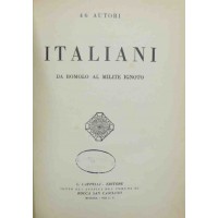 46 autori italiani da Romolo al milite ignoto