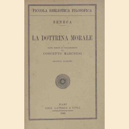 Seneca, La dottrina morale