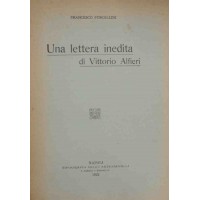Forcellini, Una lettera inedita di Vittorio Alfieri