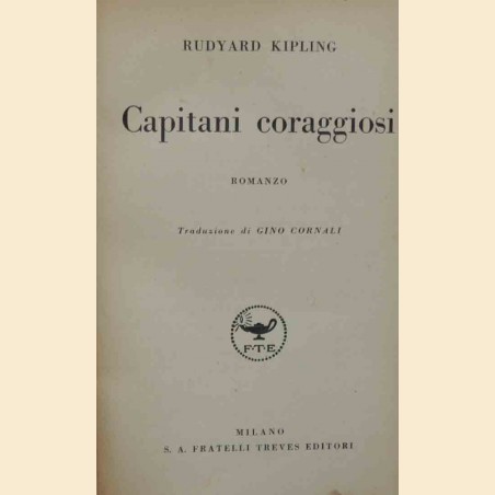 Kipling, Capitani coraggiosi. Romanzo
