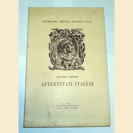 Bartoli, Aeternitati Italiae