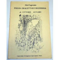 Capuana, Poesia dialettale religiosa di Ettore Alvaro