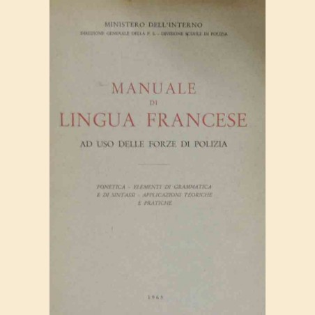 Corso completo di lingua francese ad uso degli italiani Grammatica