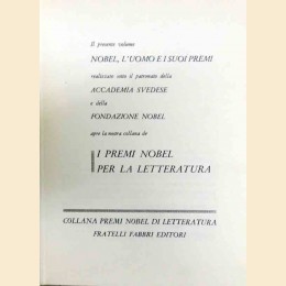 Schuck et al., Nobel. L’uomo e i suoi premi