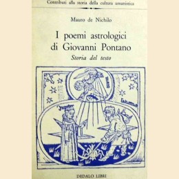 De Nichilo, I poemi astrologici di Giovanni Pontano