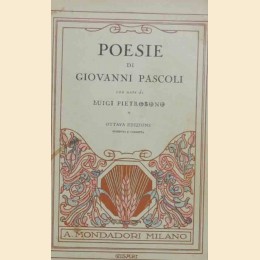 Pascoli, Poesie, con note di Pietrobono