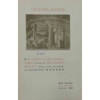 Novati, Il Canto VI del Purgatorio letto nella Sala di Dante in Orsanmichele