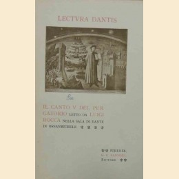 Rocca, Il Canto V del Purgatorio letto nella Sala di Dante in Orsanmichele