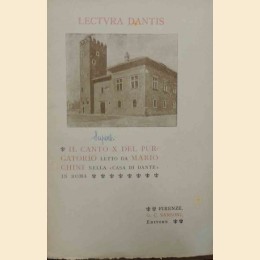 Chini, Il Canto X del Purgatorio letto nella Casa di Dante in Roma