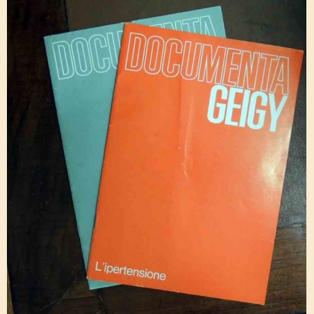 Documenta Geigy, Geigy S.p.A., Milano, 2 fascicoli, 1973-1974