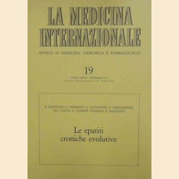 Gentilini et al., Le epatiti croniche evolutive, La medicina internazionale, a. LXXXII, n. 19, febbraio 1974