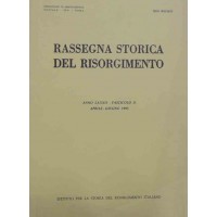 Rassegna storica del Risorgimento, a. LXXXII, fasc. II, aprile-giugno 1995