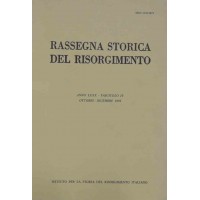 Rassegna storica del Risorgimento, a. LXXX, fasc. IV, ottobre-dicembre 1993