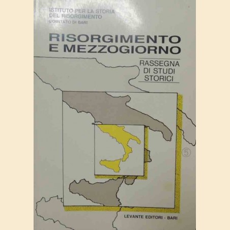 Risorgimento e Mezzogiorno, a. III, n. 1, marzo 1992