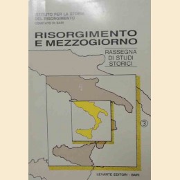 Risorgimento e Mezzogiorno, a. II, n. 1, gennaio 1991
