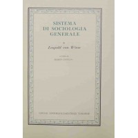 Wiese, Sistema di sociologia generale, a cura di Mario Digilio