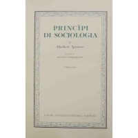 Spencer, Princìpi di sociologia, a cura di Ferrarotti, 2 voll.