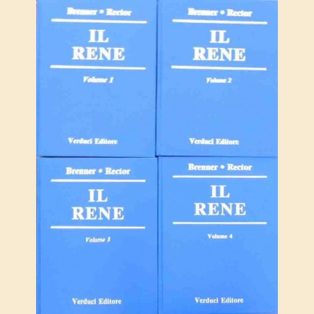 Brenner, Rector, Il rene, 4 voll.